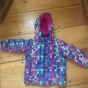 Toddler 3T Kamik Winter Coat Multi Colored